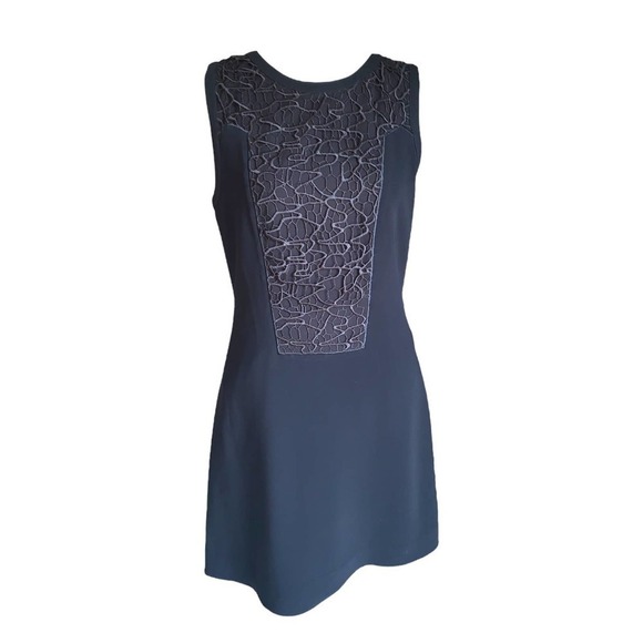 Rag & Bone Mijo Black Lace Sleeveless Dress Size 4 - Picture 1 of 6